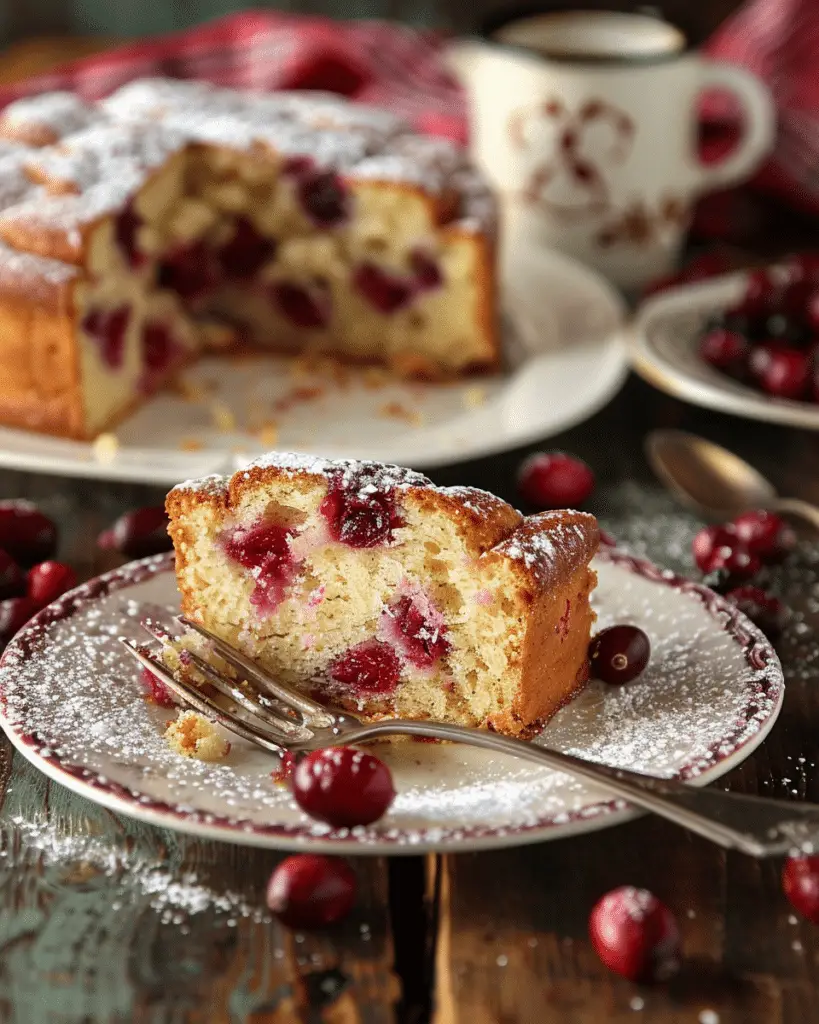 Cranberry Coffee Cake