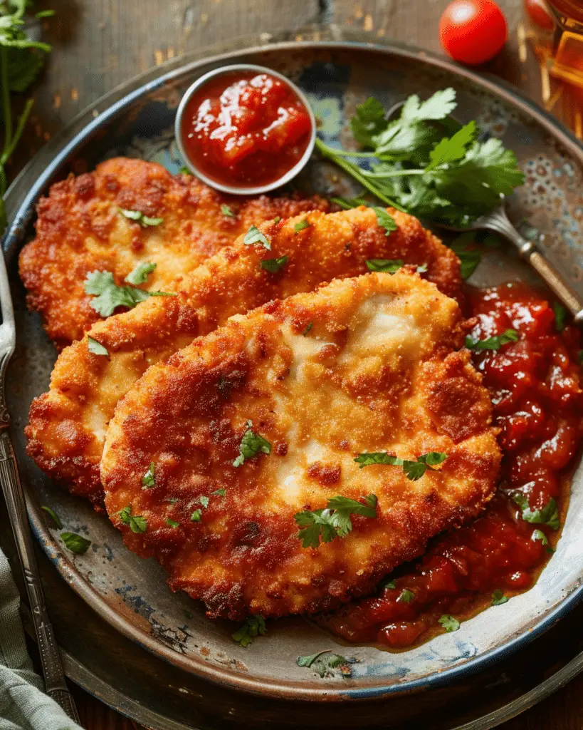 Crispy Milanesa de Pollo