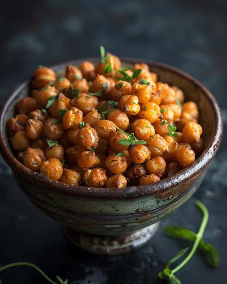 Crispy Roasted Chickpeas