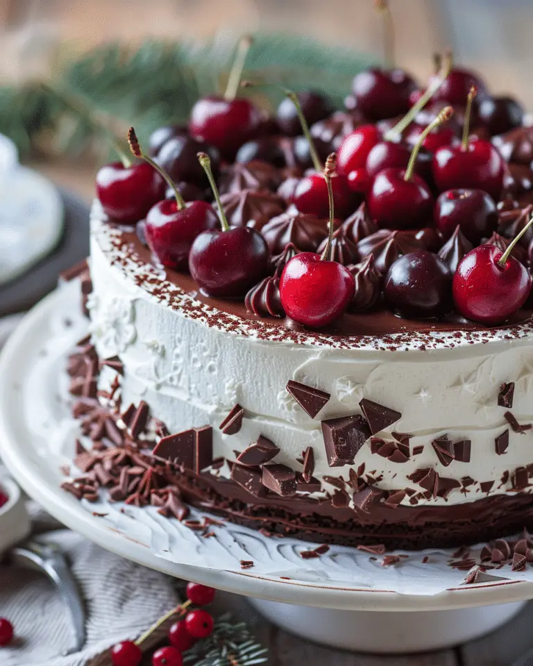 Donauwelle Chocolate Cherry Cake