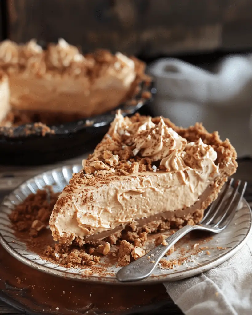 Easy No Bake Peanut Butter Pie
