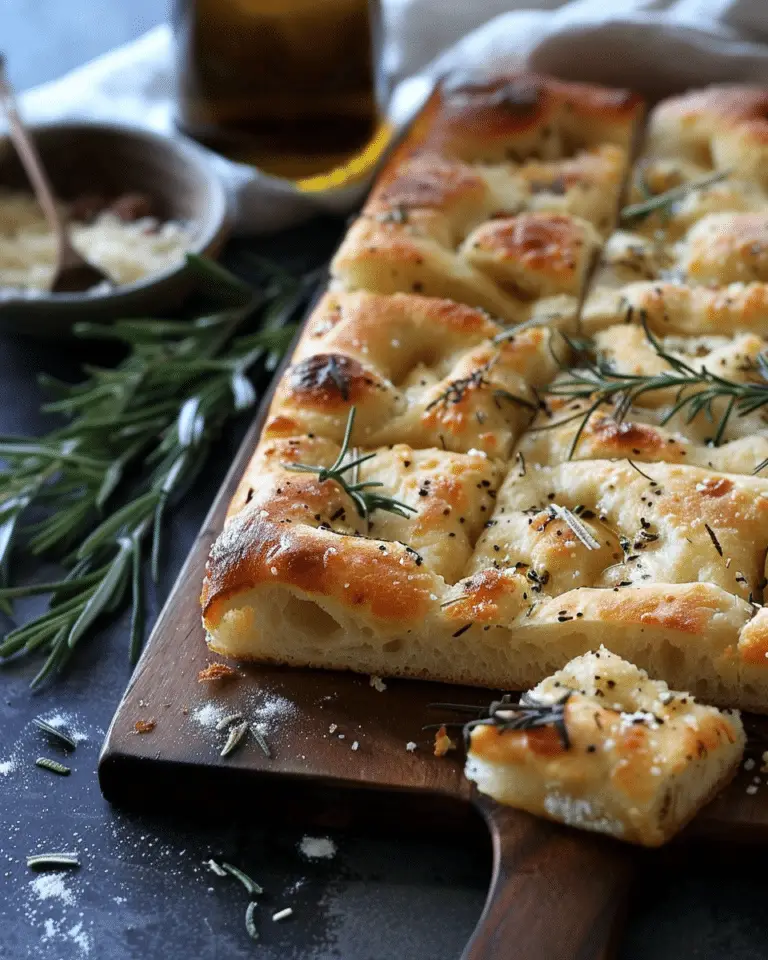 Easy No-Knead Focaccia