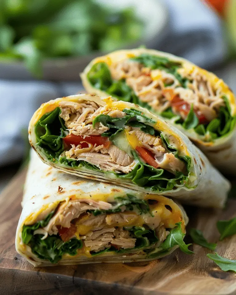 Easy Tuna Melt Wrap