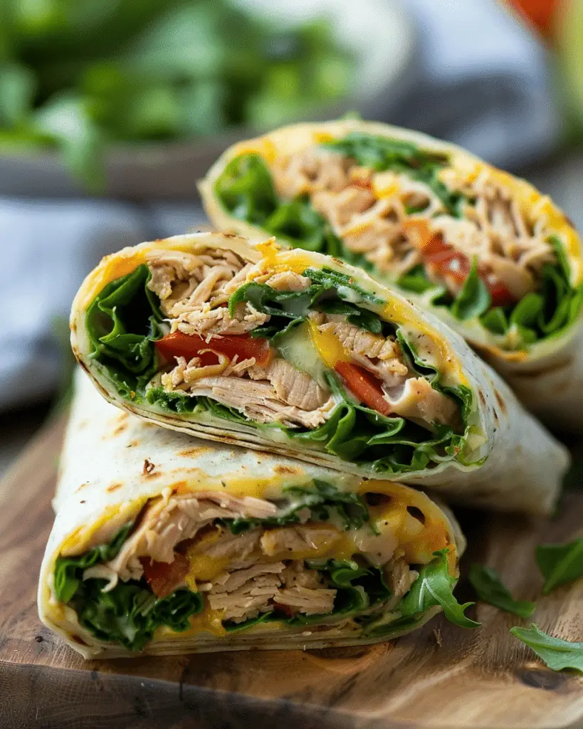 Easy Tuna Melt Wrap