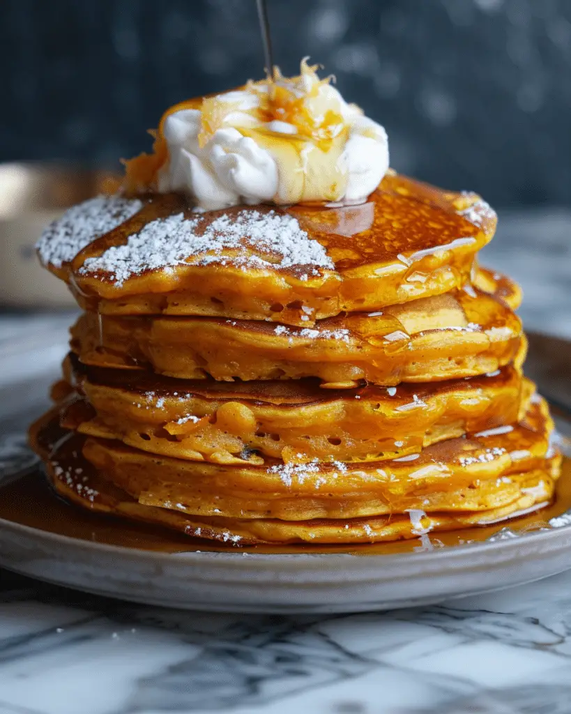 Fluffy Sweet Potato Pancakes
