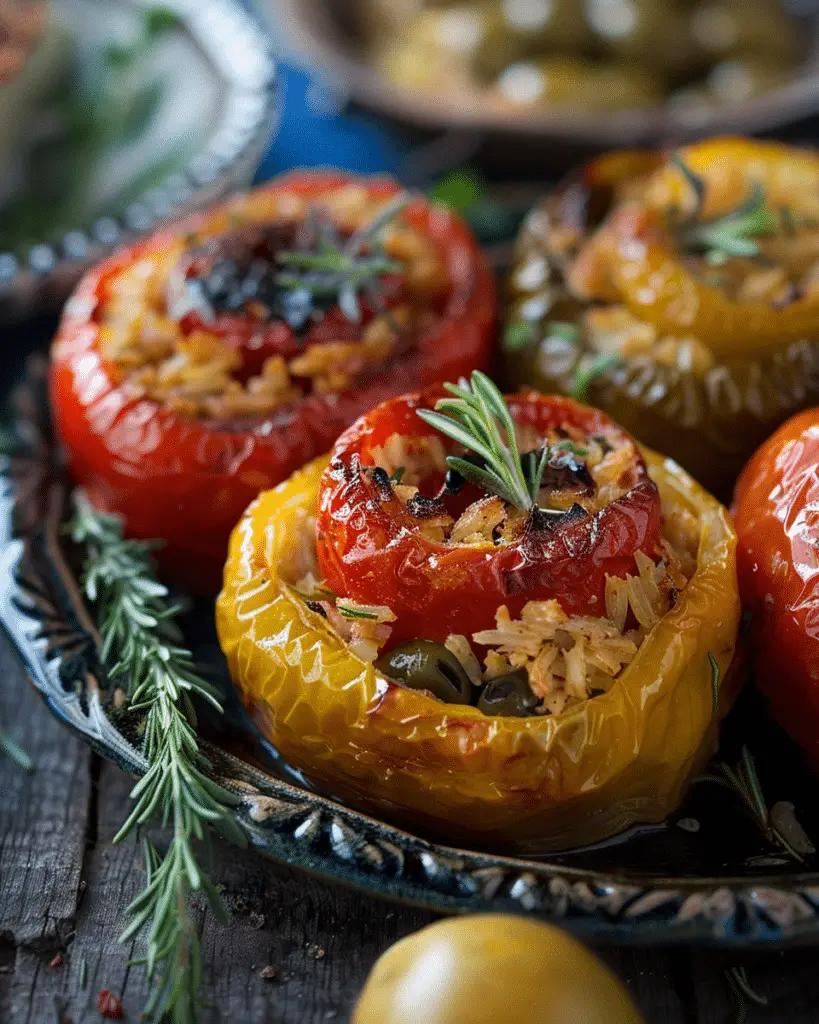 Gemista (Greek Stuffed Vegetables)