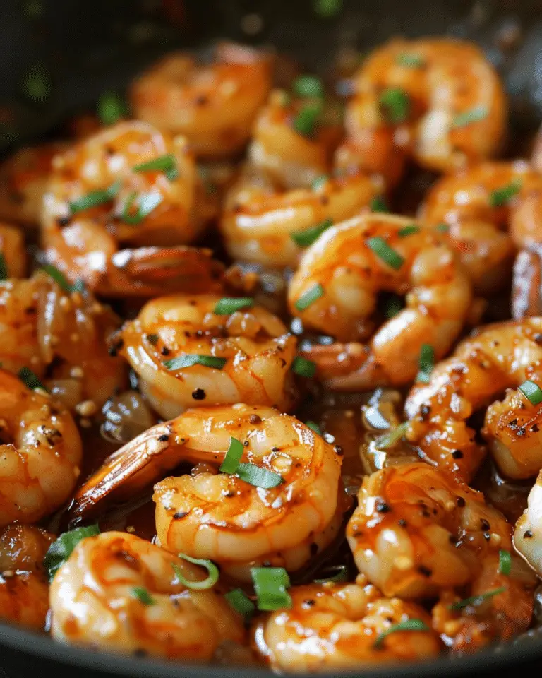 High-Protein Honey Garlic Shrimp