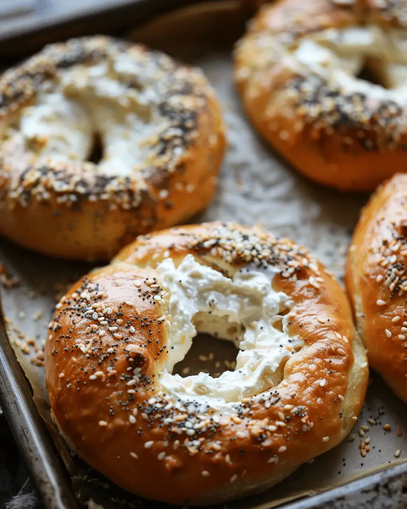 Homemade Greek Yogurt Bagels