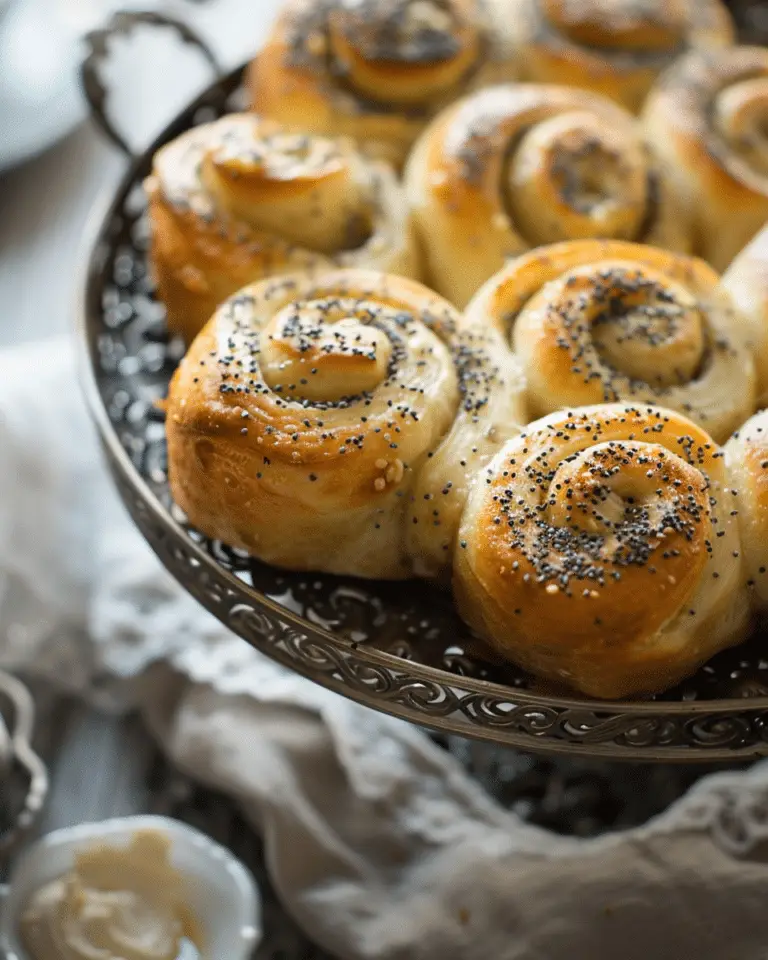 Lemon Poppy Seed Rolls