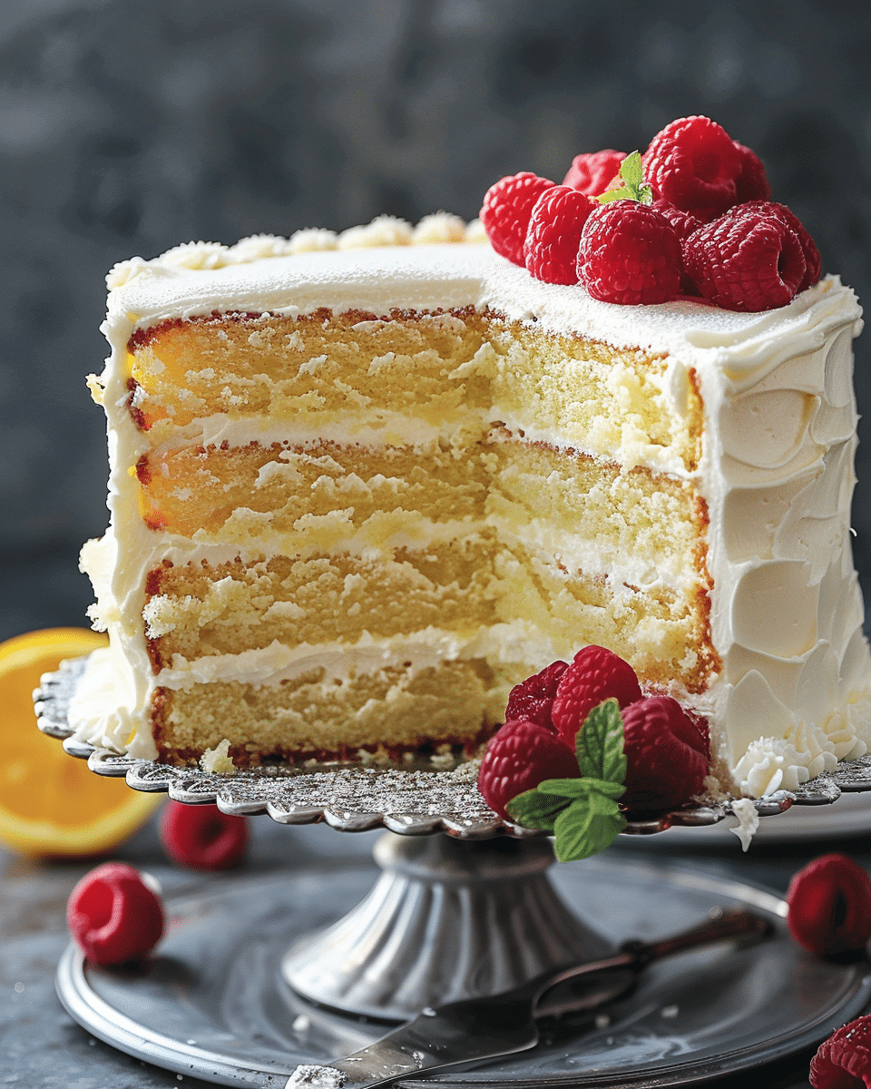 Limon Mascarpone Dream Cake
