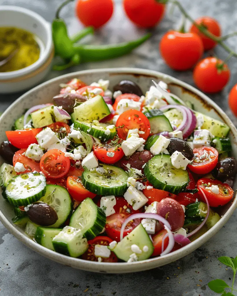 Mediterranean Greek Salad