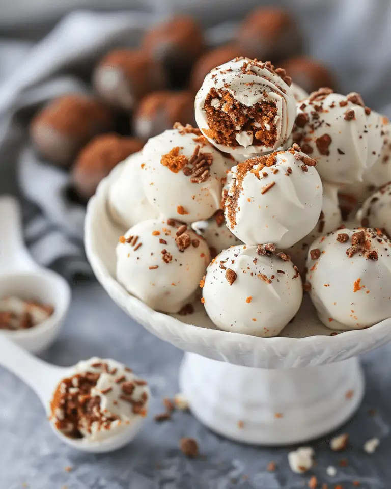 Paleo Carrot Cake Truffles