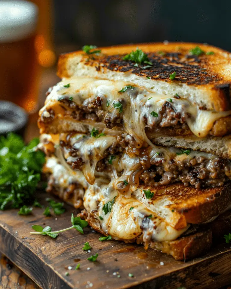 Patty Melts with Secret Sauce