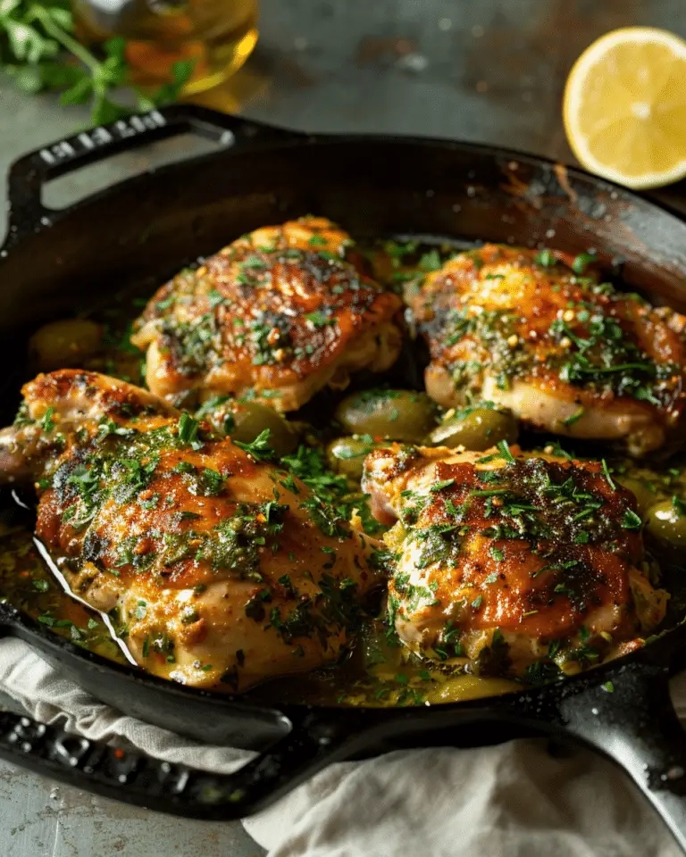 Pepperoncini Chicken Skillet