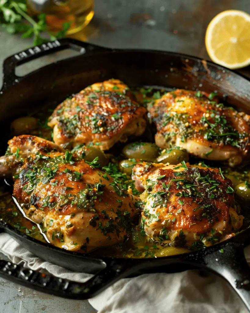 Pepperoncini Chicken Skillet