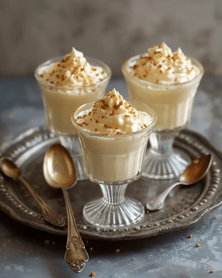 Rich Creamy Milk Pudding