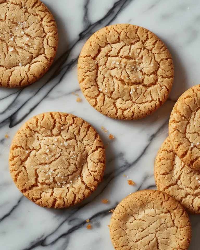 Salted Honey Cookies