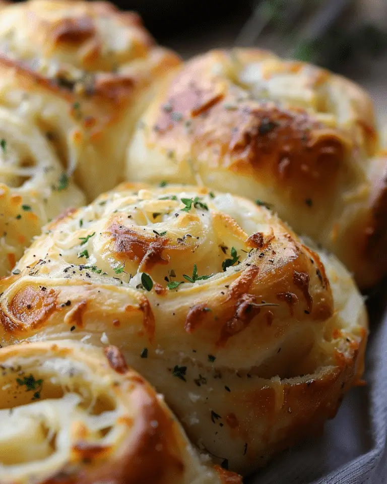 Soft Cheese Garlic Rolls