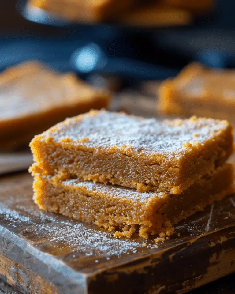 Sweet Potato Pie Bars