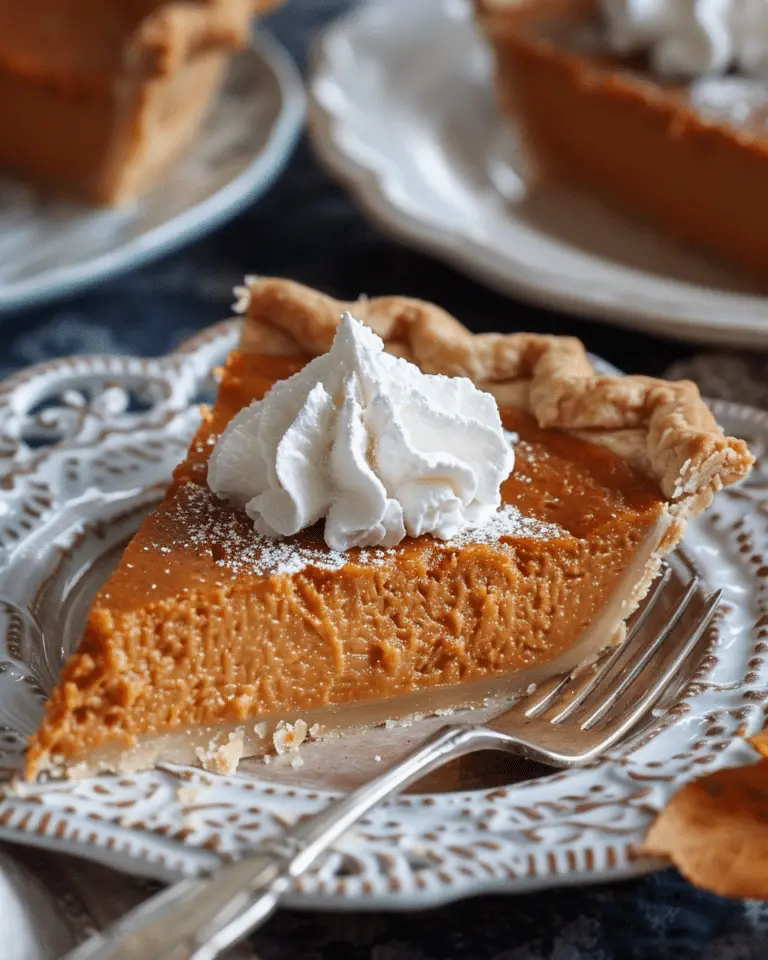 Sweet Potato Pie Classic Southern