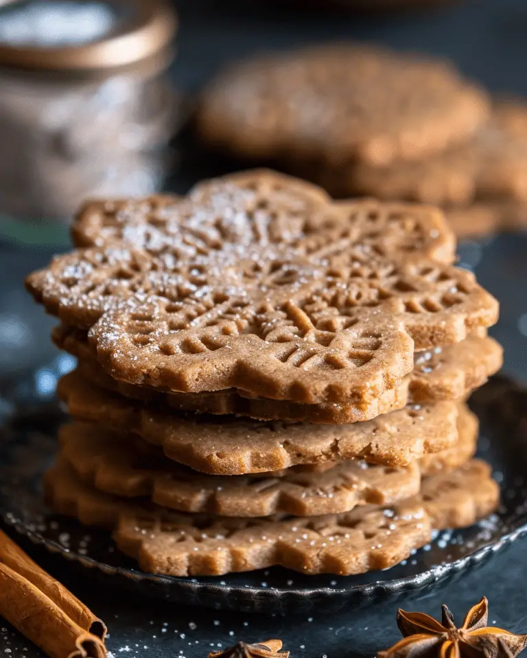 Traditional Spekulatius (German Spice Cookies)