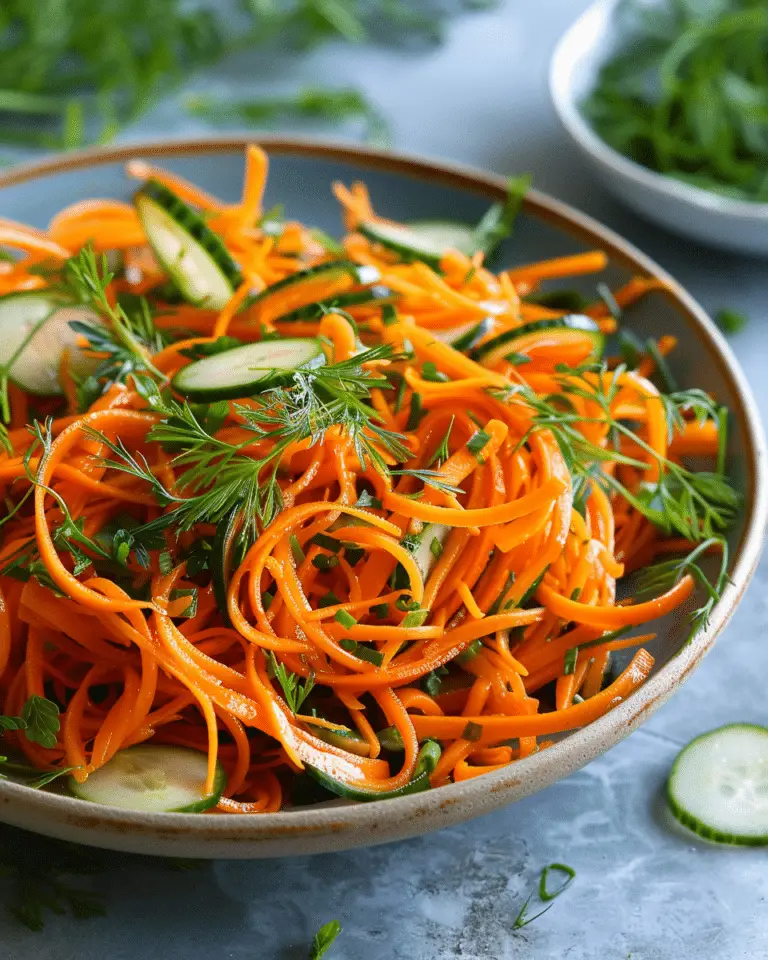 Carrot and Cucumber Salad