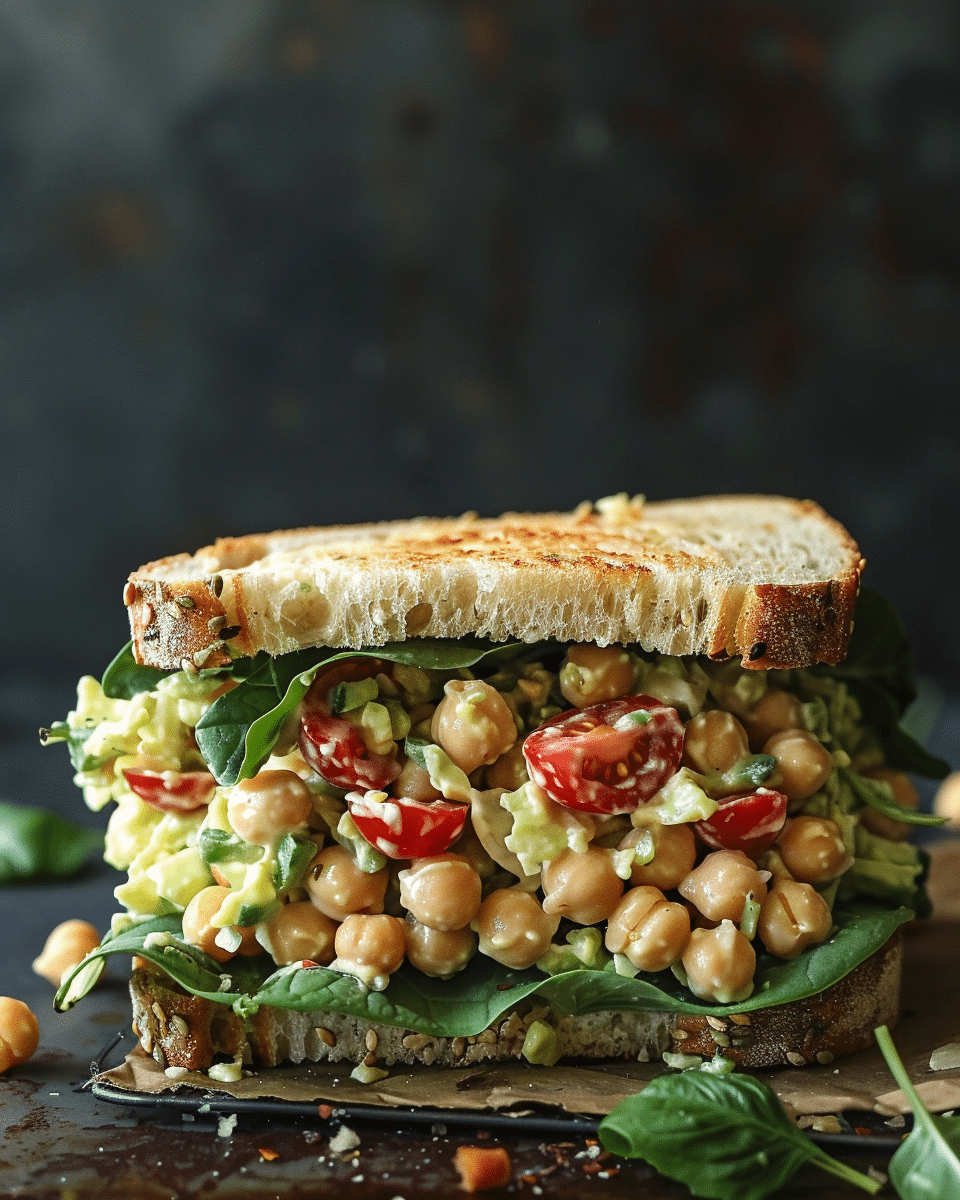 Chickpea Salad Sandwich