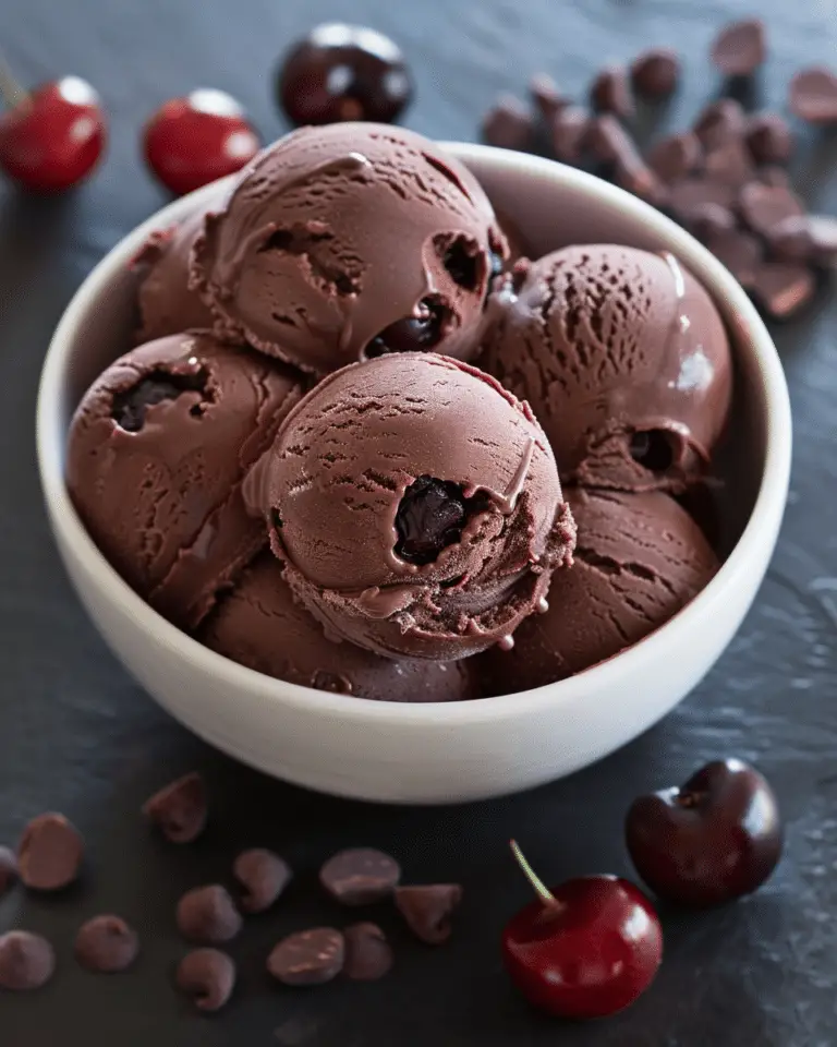 Chocolate Cherry Frozen Yogurt Bon Bons