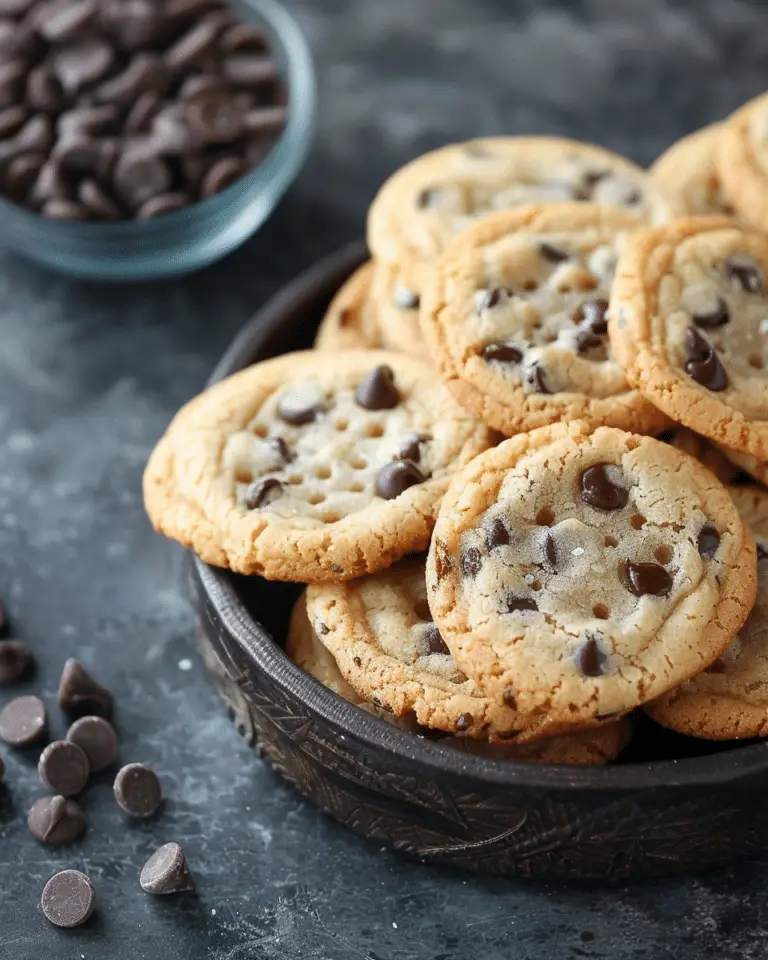 Chocolate Chip Cookie Dippers