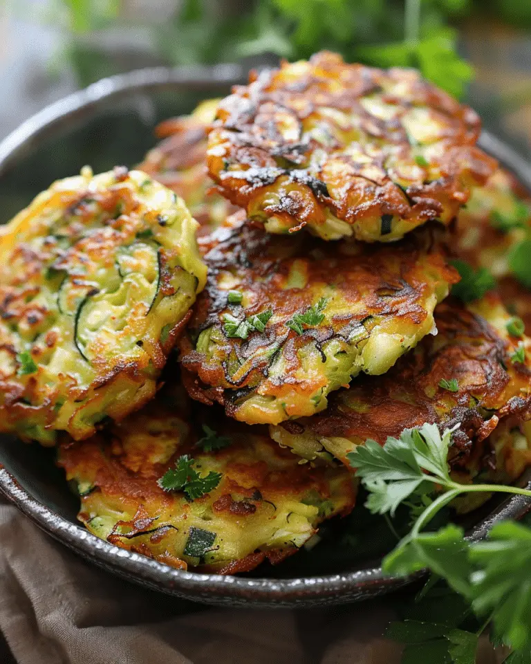Crispy Kolokythokeftedes (Greek Zucchini Fritters)