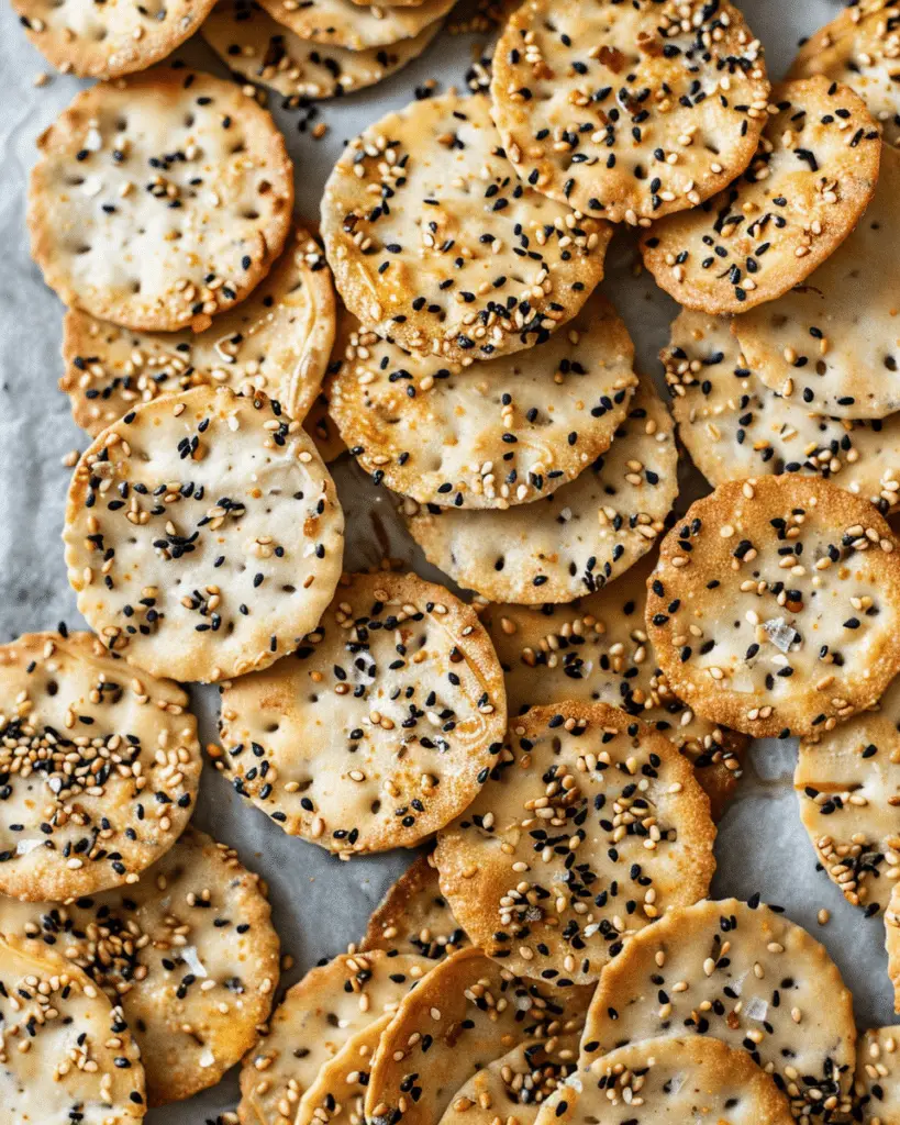 Everything Bagel Crackers