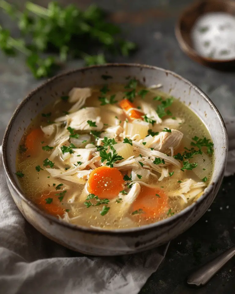 Feel Better Chicken Soup