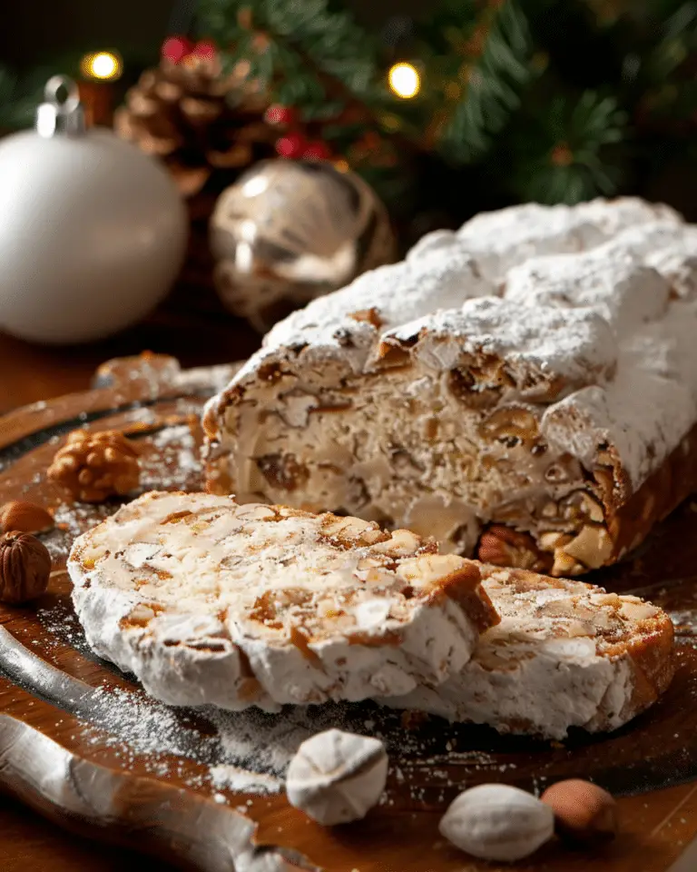German Nut Stollen (Nussstollen)