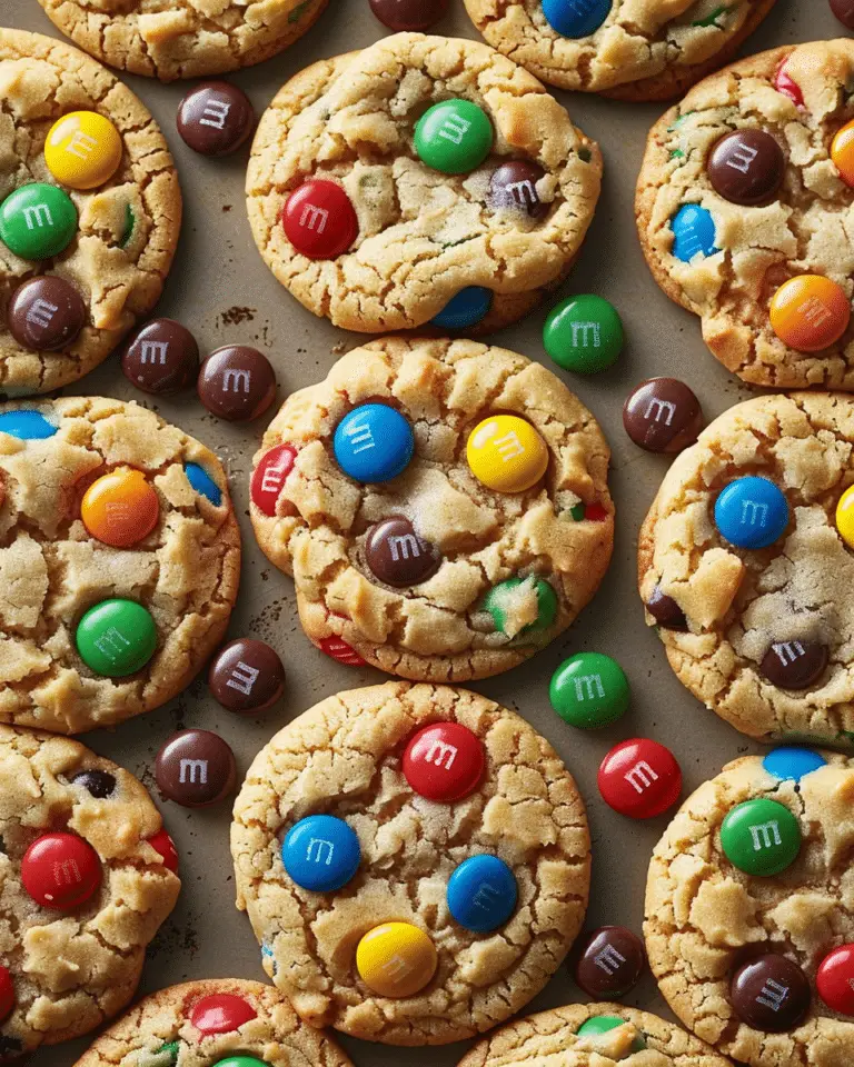 Mini M&M Cookies