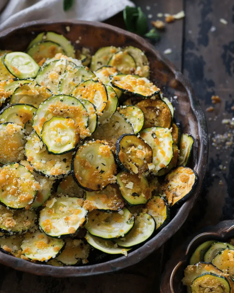 Parmesan Zucchini Chips