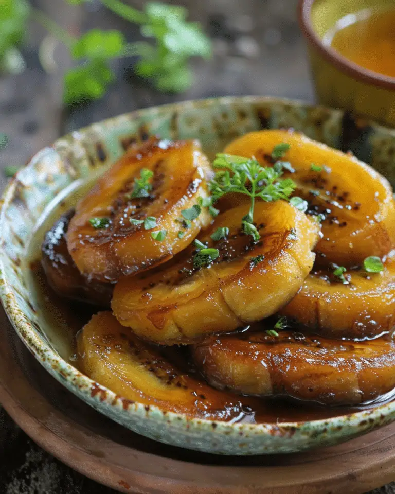 Plantain Banana in Syrup (Minatamis na Saging)