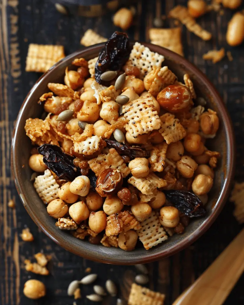 Roasted Chick Pea Snack Mix