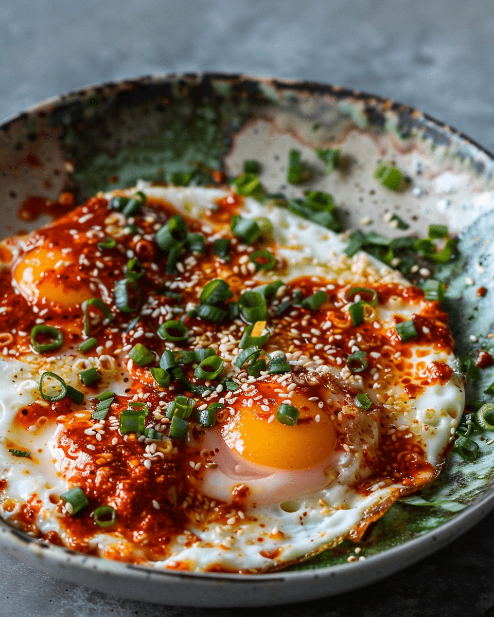 Spicy Gochujang Eggs