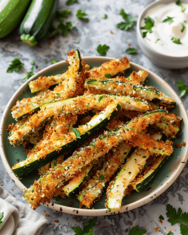 Air Fryer Zucchini Fries