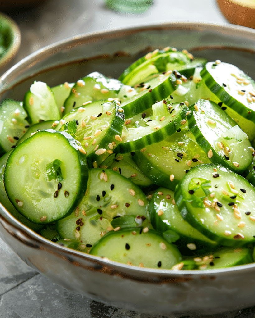 Avocado Cucumber Salad