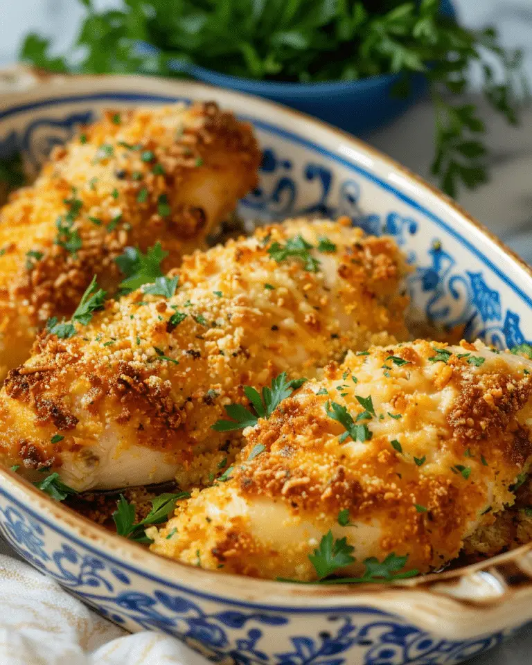Baked Parmesan Crusted Chicken