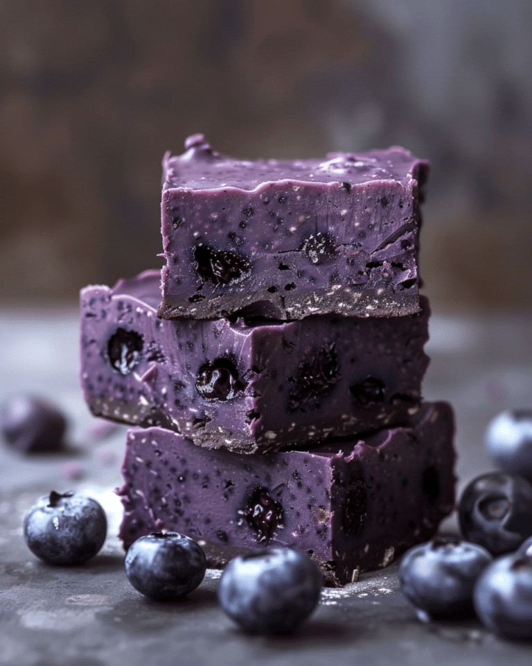 Blueberry Fudge