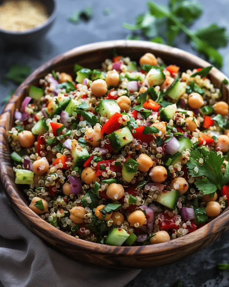 Chickpea Quinoa Salad