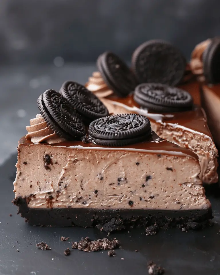 Chocolate Oreo Cheesecake
