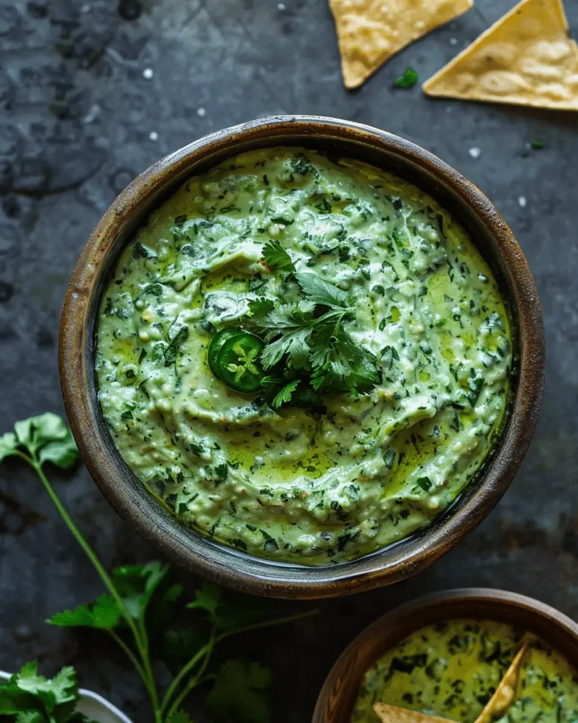 Cilantro Jalapeño Dip