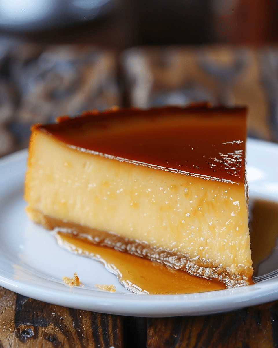 Coconut Caramel Flan