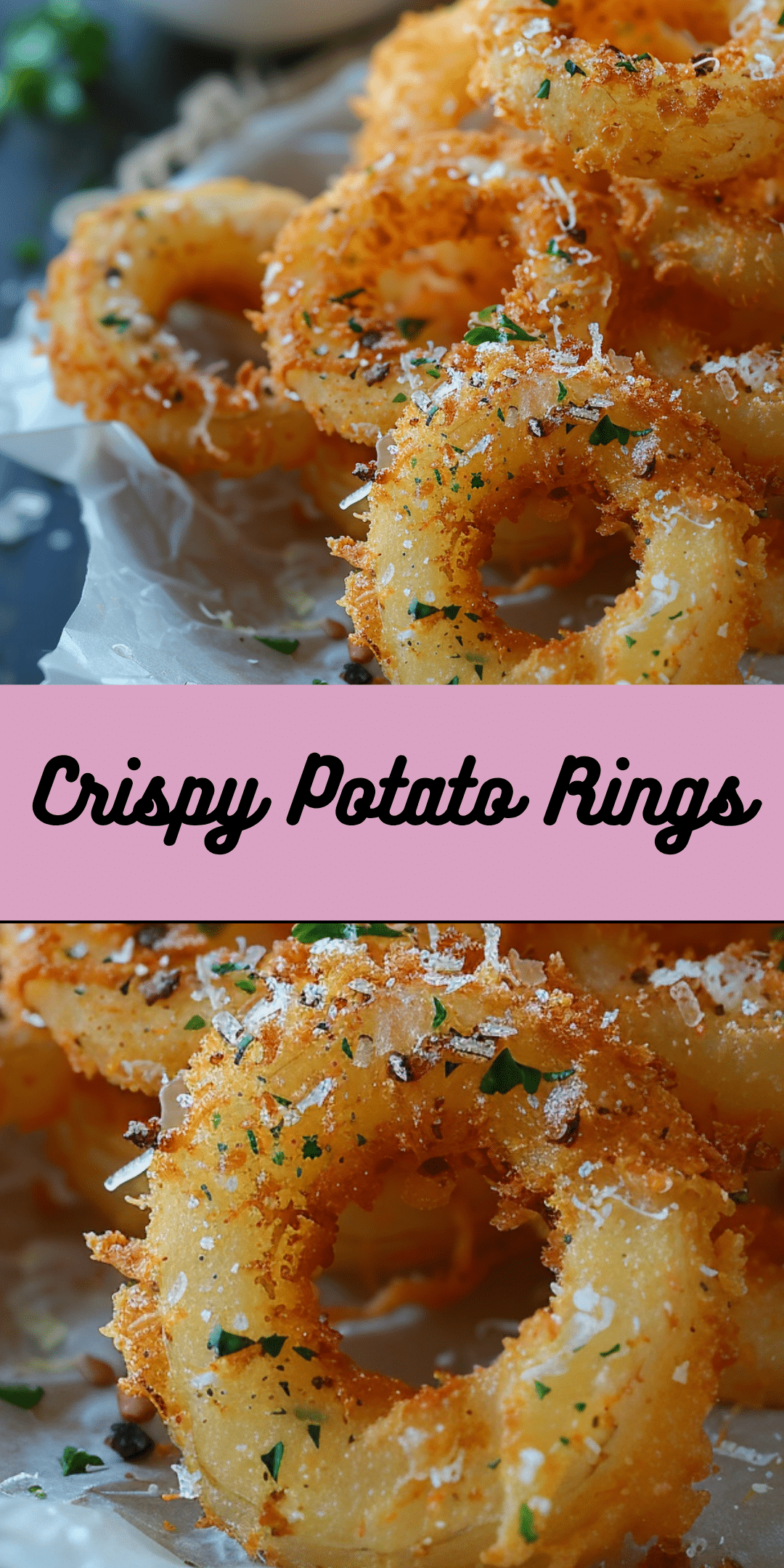 Crispy Potato Rings - Cooking With Blog