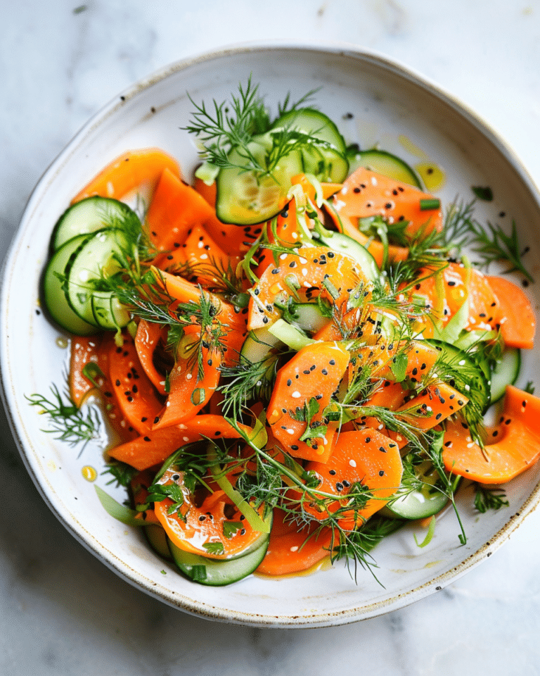Cucumber Carrot Salad