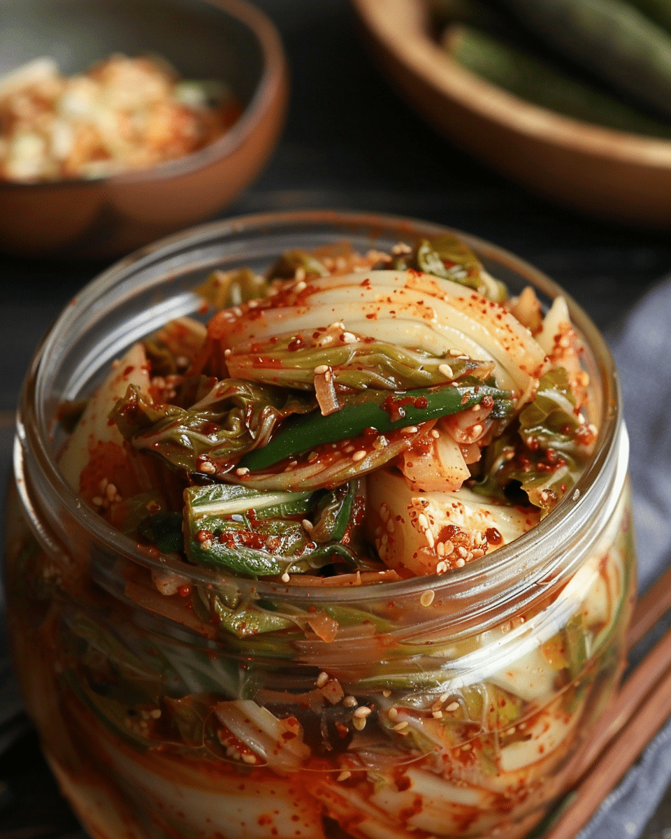 Easy Vegan Kimchi