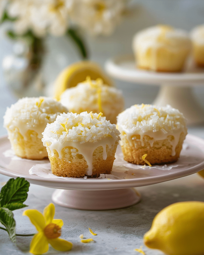 Lemon Drop Mini Cakes